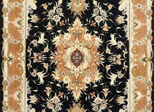 Tabriz Black Rust
